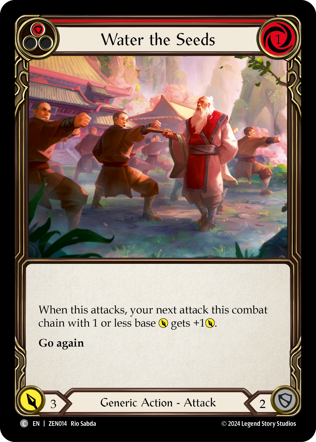 Water the Seeds (Red) - Flesh and Blood TCG - MoxLand