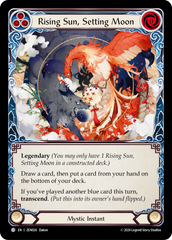 Rising Sun, Setting Moon (Blue) // Inner Chi (Blue) - Flesh and Blood TCG - MoxLand