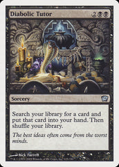 Tutor Diabólico / Diabolic Tutor - Magic: The Gathering - MoxLand