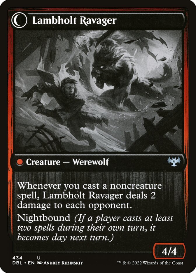 Contadora de Histórias de Lambholt / Lambholt Raconteur - Magic: The Gathering - MoxLand