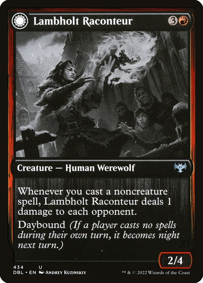 Contadora de Histórias de Lambholt / Lambholt Raconteur - Magic: The Gathering - MoxLand