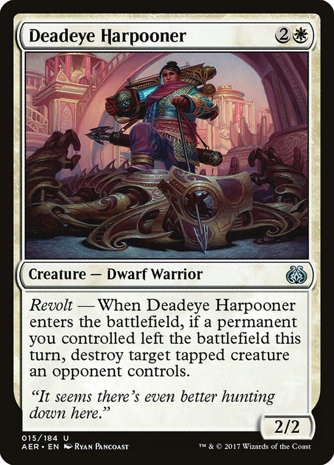 Arpoadora Certeira / Deadeye Harpooner