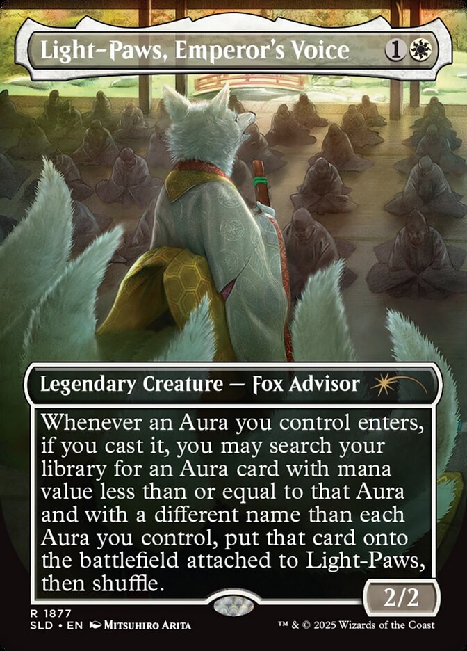 Patas Leves, Voz da Imperatriz / Light-Paws, Emperor's Voice - Magic: The Gathering - MoxLand