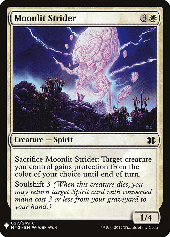 Andarilho do Luar / Moonlit Strider - Magic: The Gathering - MoxLand