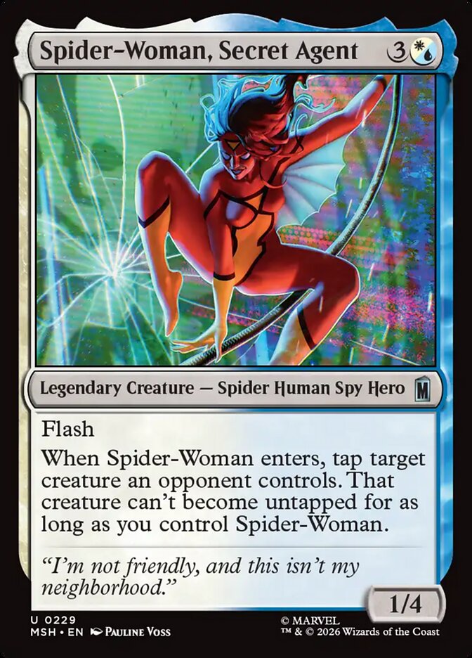 Spider-Woman, Secret Agent - Magic: The Gathering - MoxLand