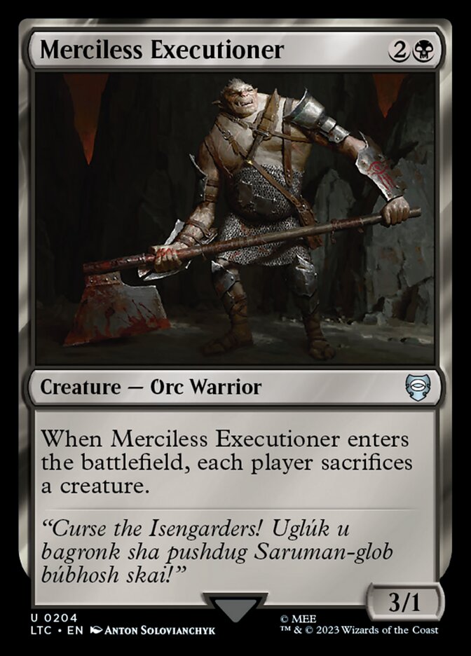 Executor Impiedoso / Merciless Executioner - Magic: The Gathering - MoxLand
