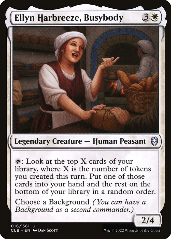 Ellyn Harbrisa, Intrometida / Ellyn Harbreeze, Busybody - Magic: The Gathering - MoxLand