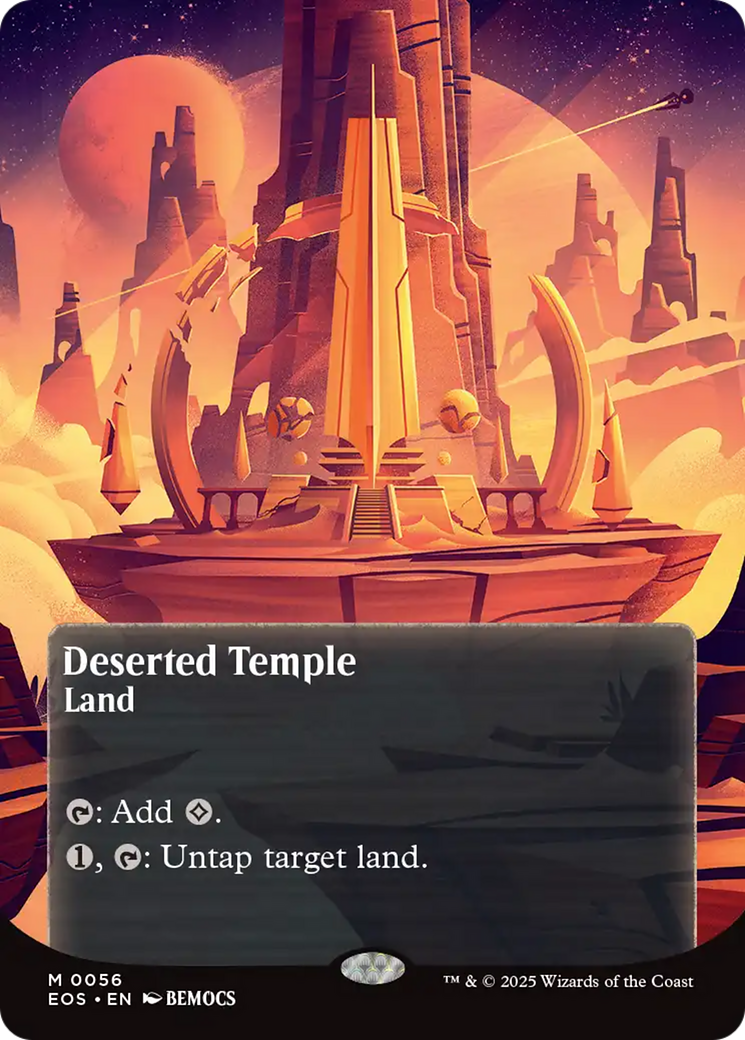 Templo Deserto / Deserted Temple - Magic: The Gathering - MoxLand