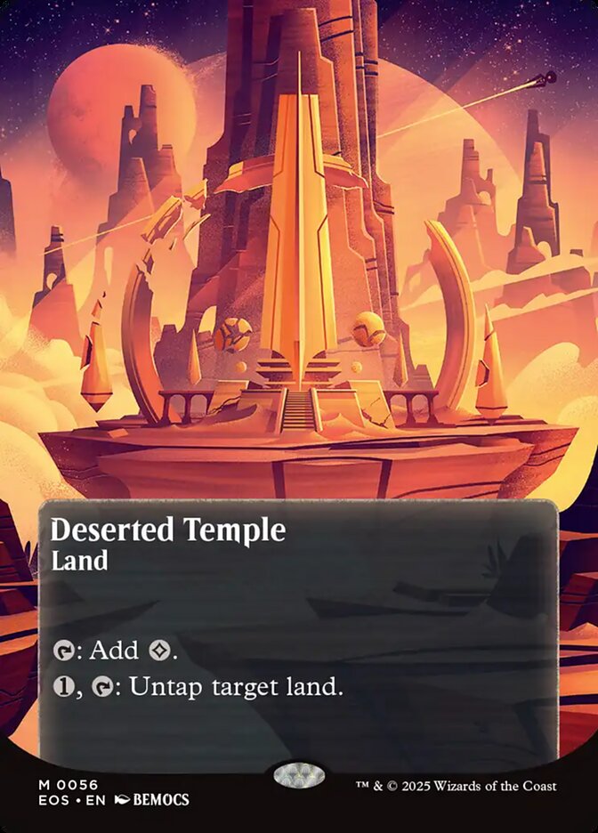 Templo Deserto / Deserted Temple - Magic: The Gathering - MoxLand