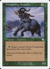 Armodonte Barridor / Trumpeting Armodon - Magic: The Gathering - MoxLand