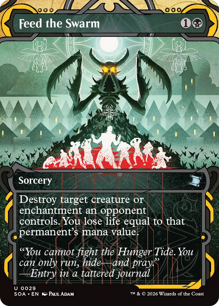 Alimentar o Enxame / Feed the Swarm - Magic: The Gathering - MoxLand
