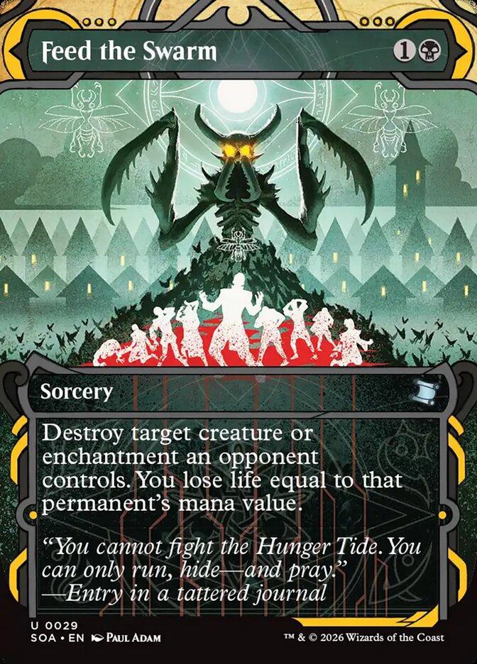 Alimentar o Enxame / Feed the Swarm - Magic: The Gathering - MoxLand