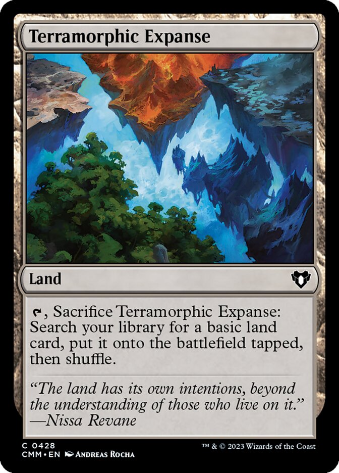 Vastidão Morfoterrena / Terramorphic Expanse - Magic: The Gathering - MoxLand