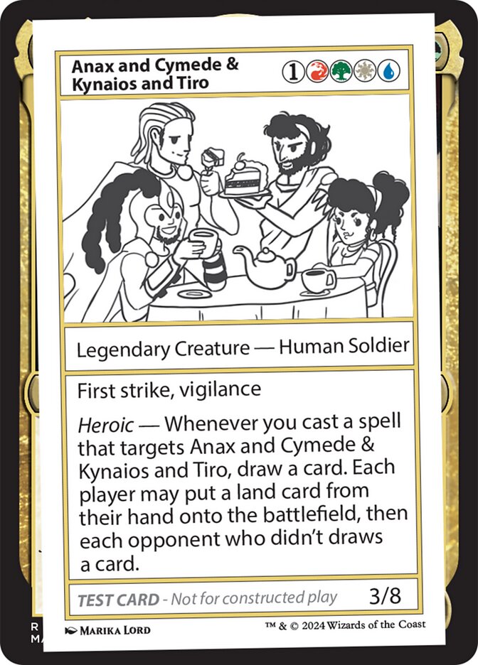 Anax and Cymede & Kynaios and Tiro - Magic: The Gathering - MoxLand