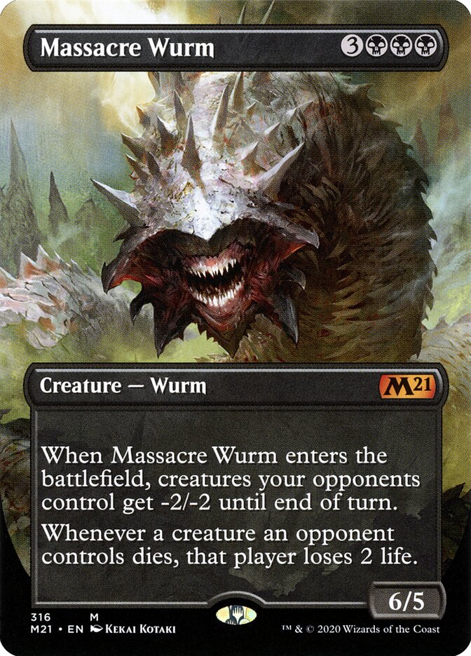 Vorme do Massacre / Massacre Wurm - Magic: The Gathering - MoxLand