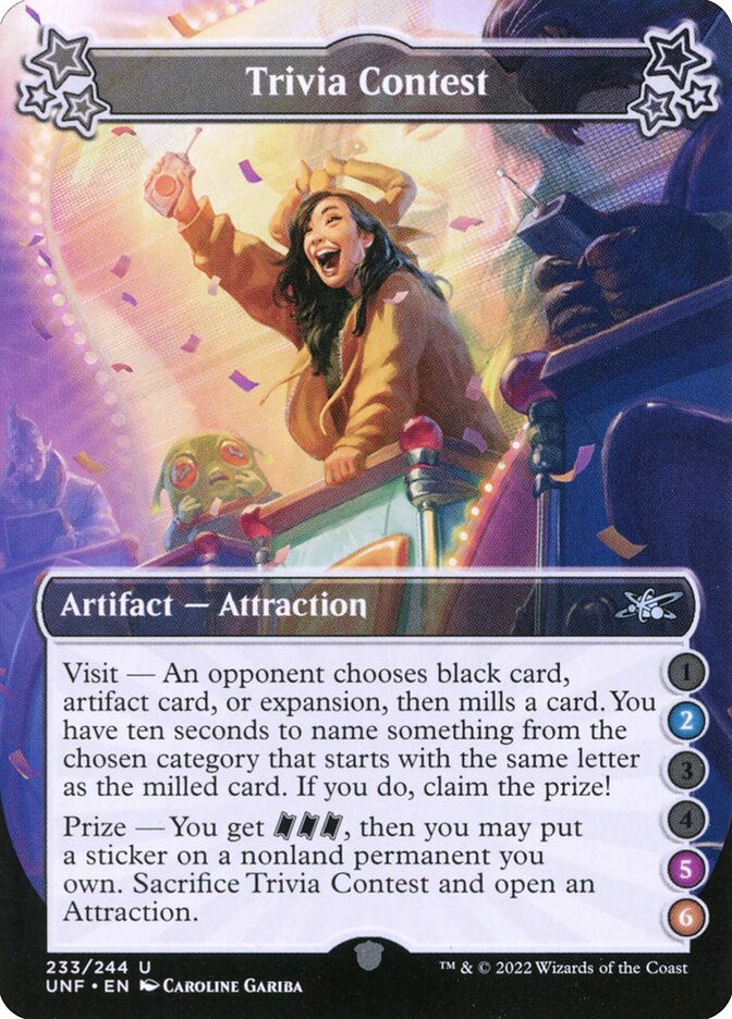 Trivia Contest - Magic: The Gathering - MoxLand