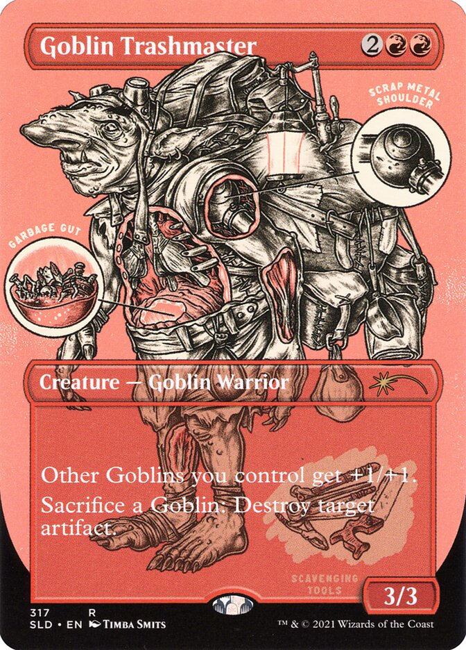 Mestre Desmantelador Goblin / Goblin Trashmaster - Magic: The Gathering - MoxLand