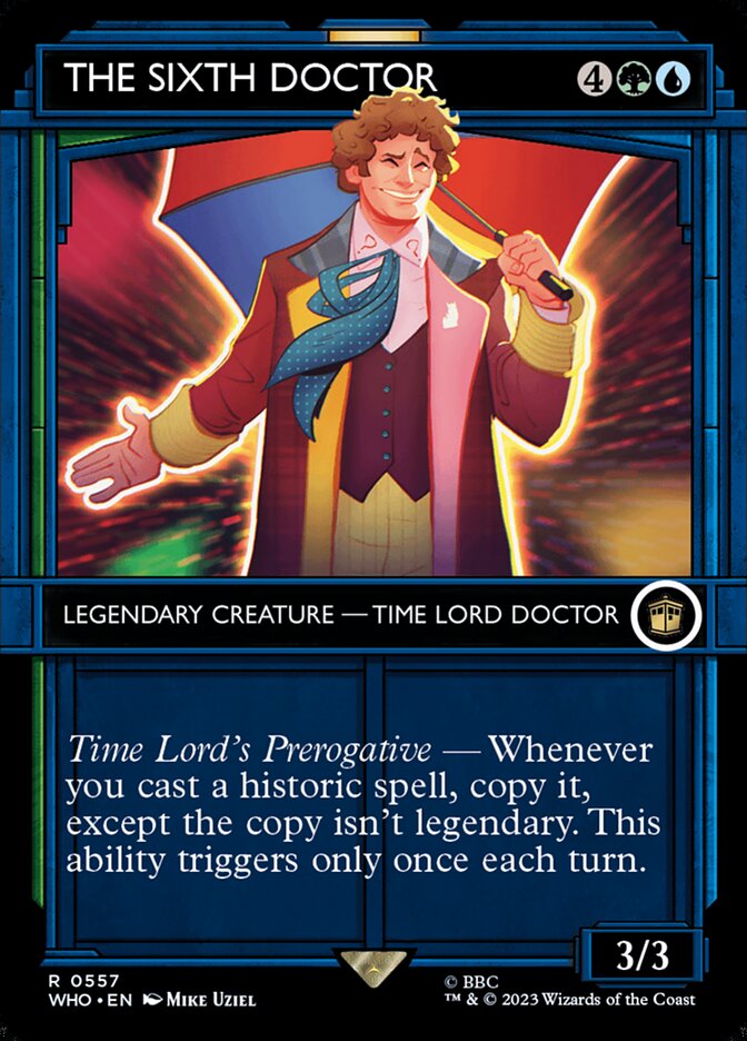 The Sixth Doctor - Magic: The Gathering - MoxLand