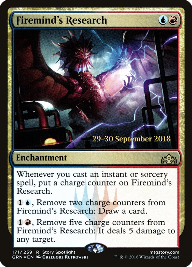 Firemind's Research / Firemind's Research - Magic: The Gathering - MoxLand