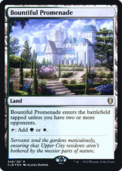 Alameda da Abundância / Bountiful Promenade - Magic: The Gathering - MoxLand