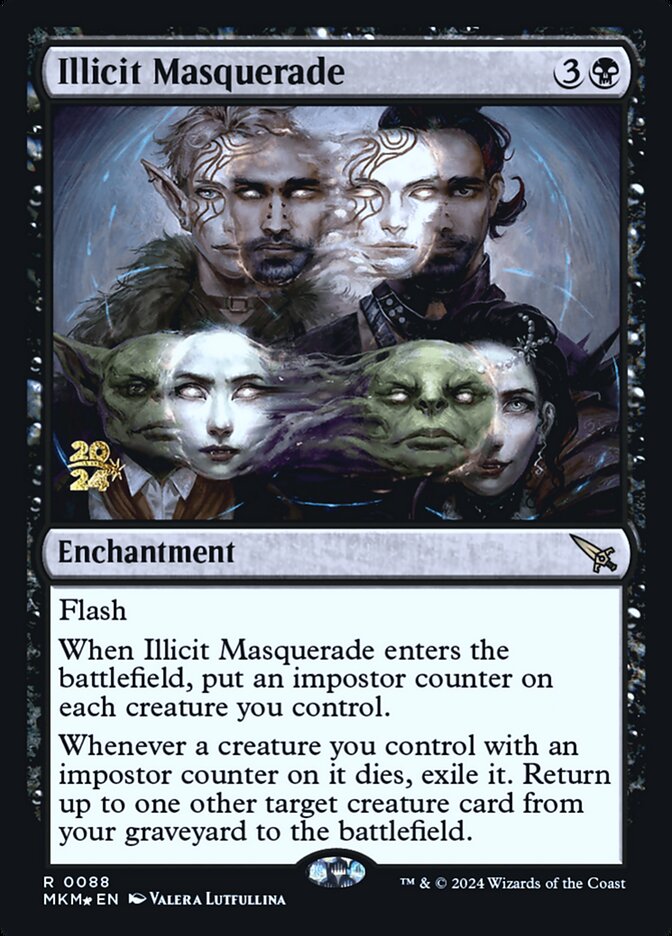 Mascaramento Ilícito / Illicit Masquerade - Magic: The Gathering - MoxLand
