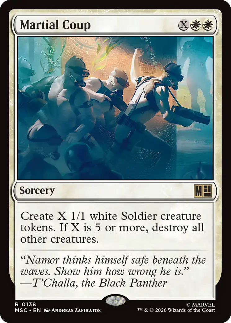 Golpe Marcial / Martial Coup - Magic: The Gathering - MoxLand