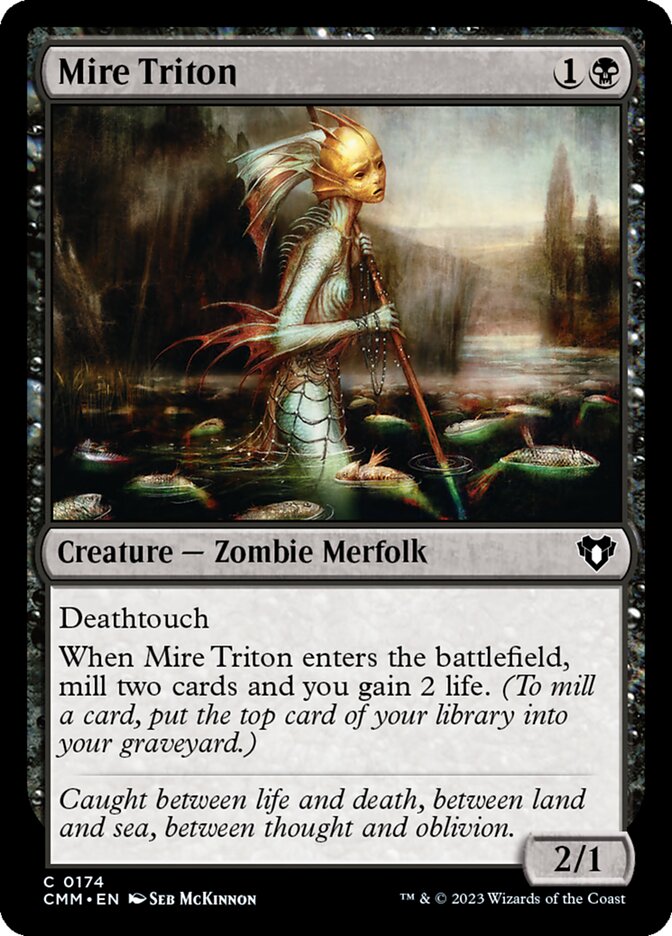 Talassida do Lodaçal / Mire Triton - Magic: The Gathering - MoxLand