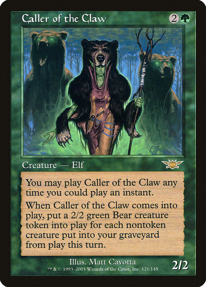 Convocadora da Garra / Caller of the Claw - Magic: The Gathering - MoxLand