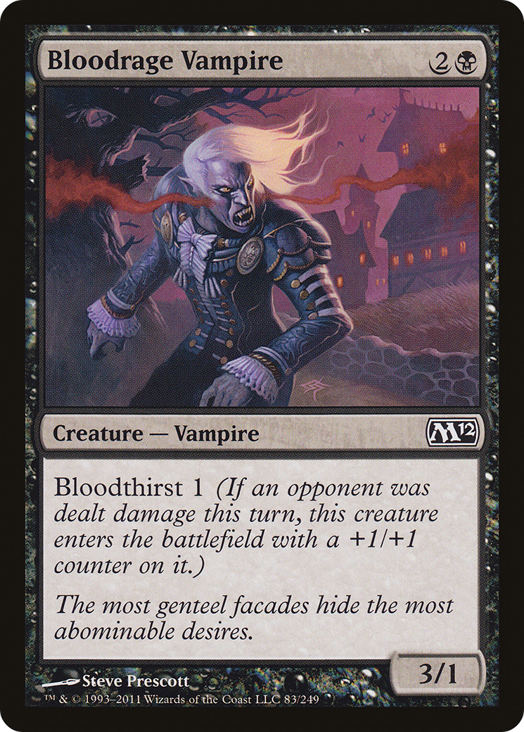 Vampiro da Ira Sanguinária / Bloodrage Vampire - Magic: The Gathering - MoxLand