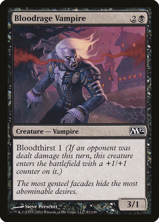 Vampiro da Ira Sanguinária / Bloodrage Vampire - Magic: The Gathering - MoxLand