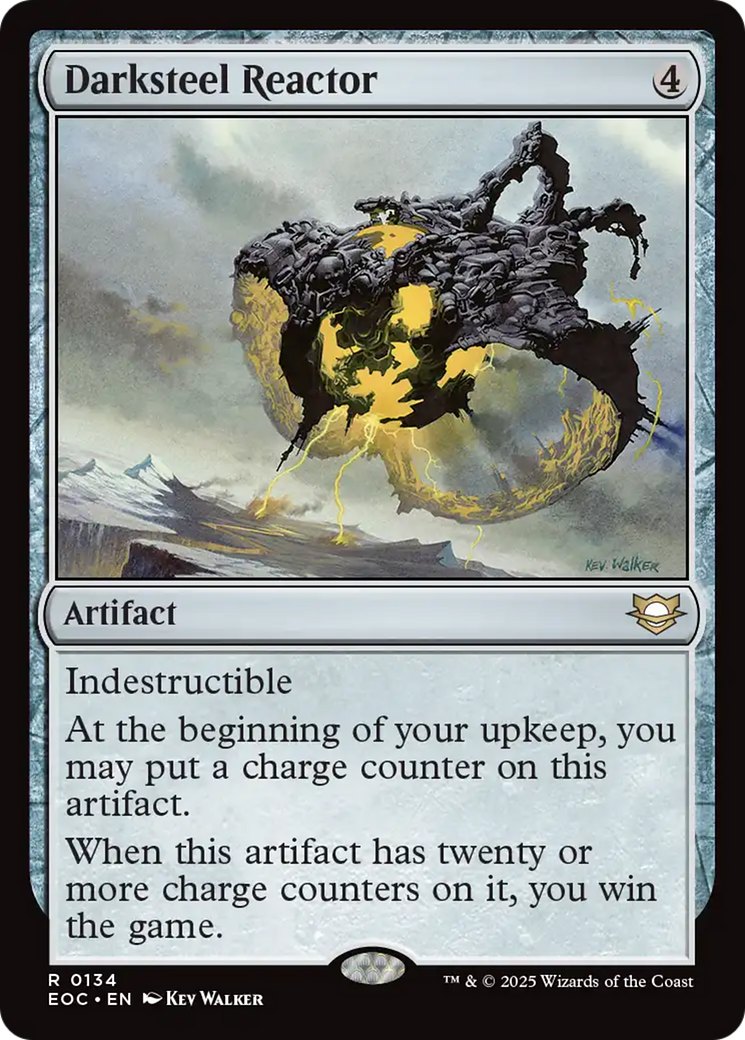 Reator de Aço Negro / Darksteel Reactor - Magic: The Gathering - MoxLand