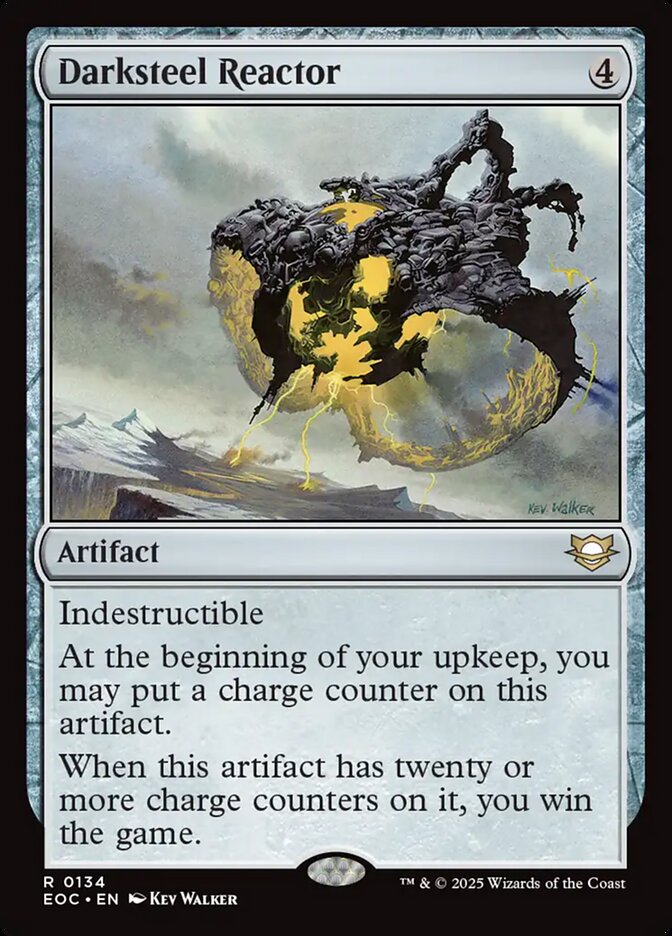 Reator de Aço Negro / Darksteel Reactor - Magic: The Gathering - MoxLand