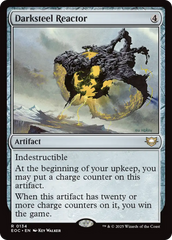 Reator de Aço Negro / Darksteel Reactor - Magic: The Gathering - MoxLand