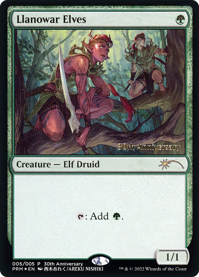Elfos de Llanowar / Llanowar Elves - Magic: The Gathering - MoxLand