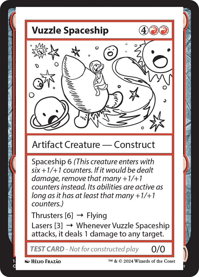 Vuzzle Spaceship - Magic: The Gathering - MoxLand