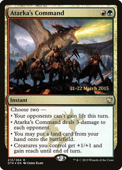 Comando de Atarka / Atarka's Command - Magic: The Gathering - MoxLand