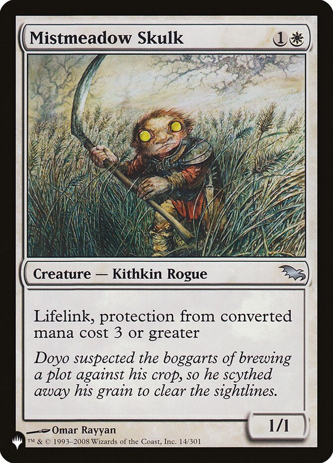 Camuflador de Nevoplanície / Mistmeadow Skulk - Magic: The Gathering - MoxLand
