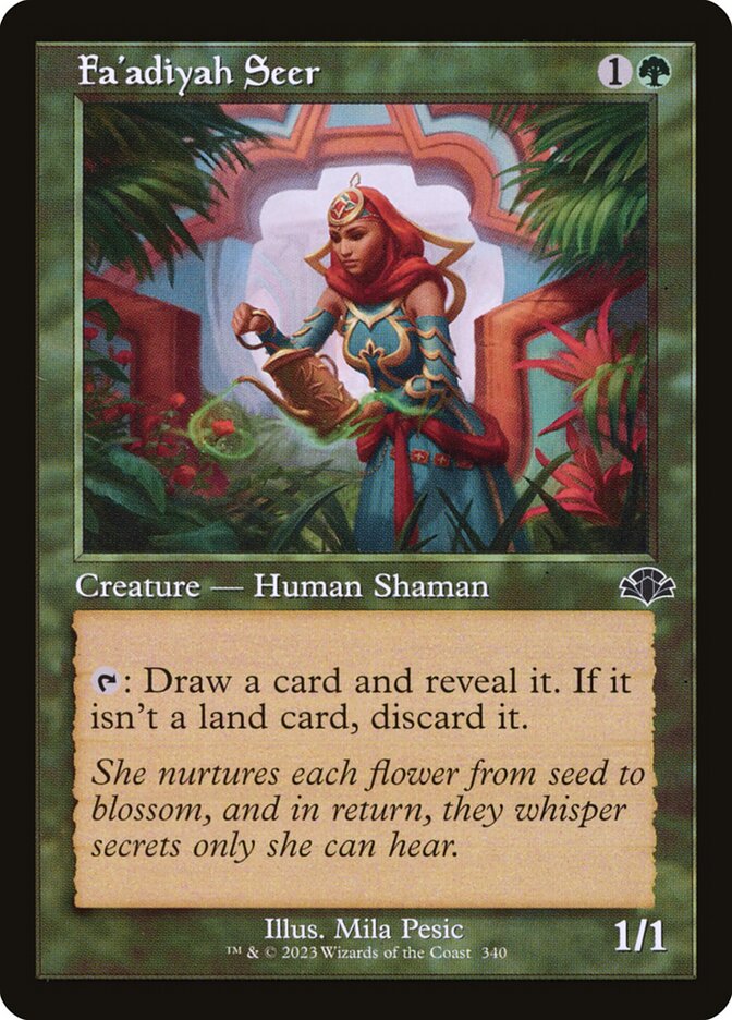 Vidente de Fa'adiyah / Fa'adiyah Seer - Magic: The Gathering - MoxLand