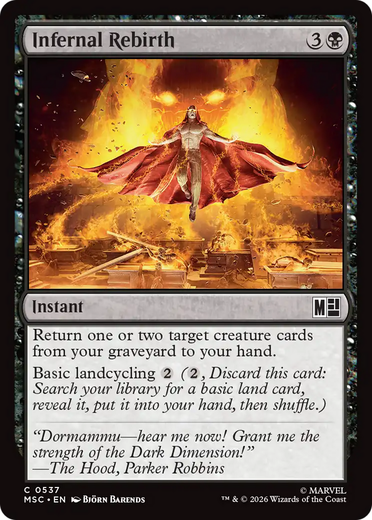 Infernal Rebirth - Magic: The Gathering - MoxLand