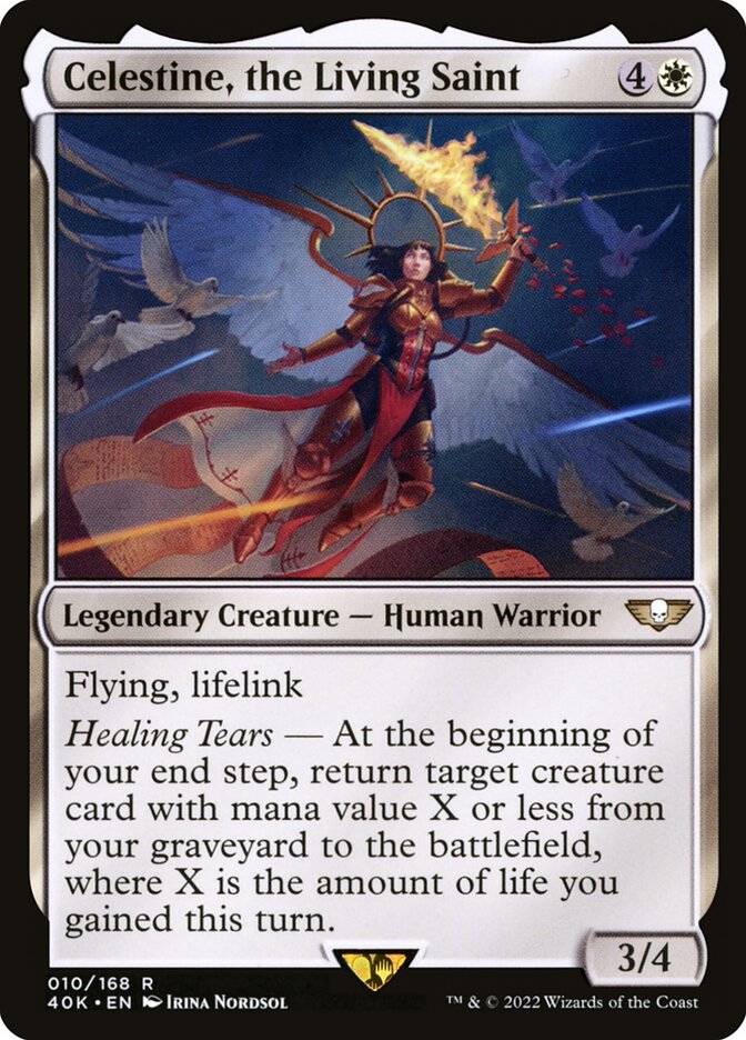 Celestine, a Santa Viva / Celestine, the Living Saint - Magic: The Gathering - MoxLand