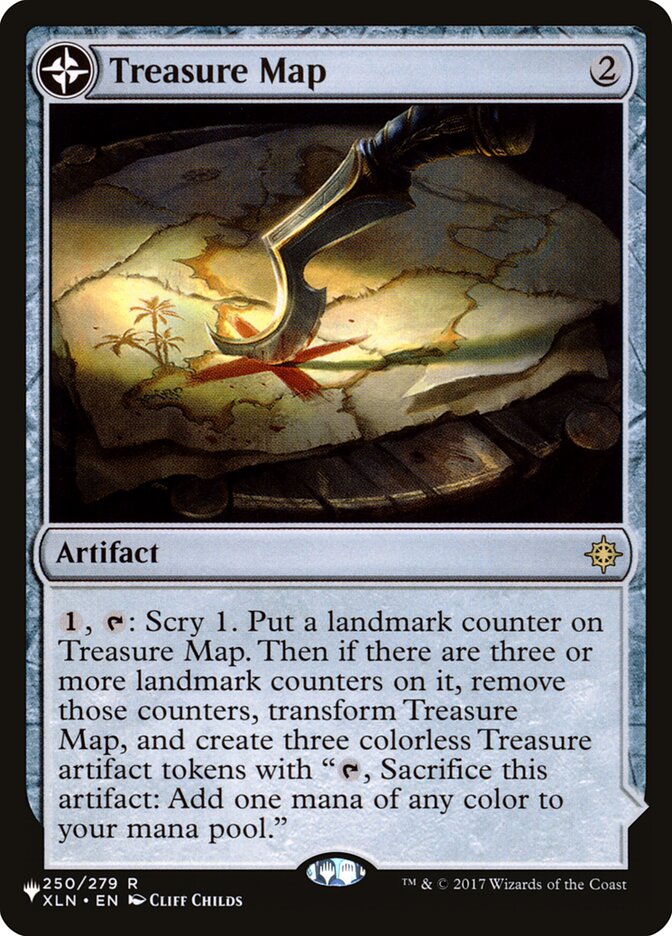 Treasure Map - Magic: The Gathering - MoxLand