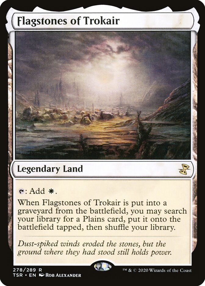 Lajes de Trokair / Flagstones of Trokair - Magic: The Gathering - MoxLand