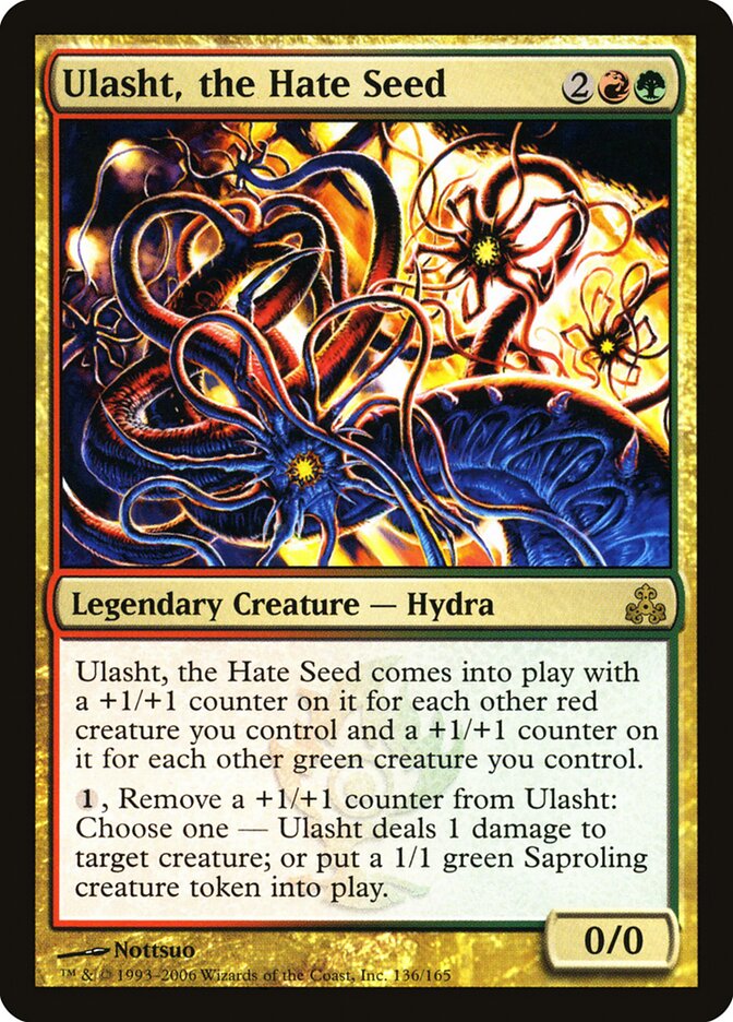 Ulasht, a Semente do Ódio / Ulasht, the Hate Seed - Magic: The Gathering - MoxLand