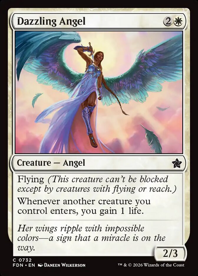 Dazzling Angel - Magic: The Gathering - MoxLand