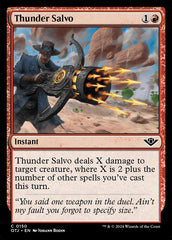 Salva de Trovão / Thunder Salvo - Magic: The Gathering - MoxLand