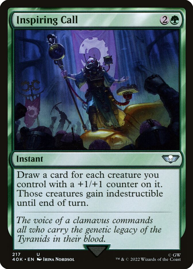 Chamado Inspirador / Inspiring Call - Magic: The Gathering - MoxLand