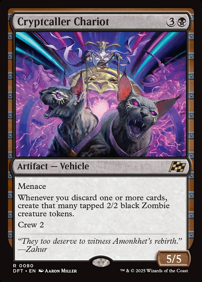 Biga Evocadora de Criptas / Cryptcaller Chariot - Magic: The Gathering - MoxLand