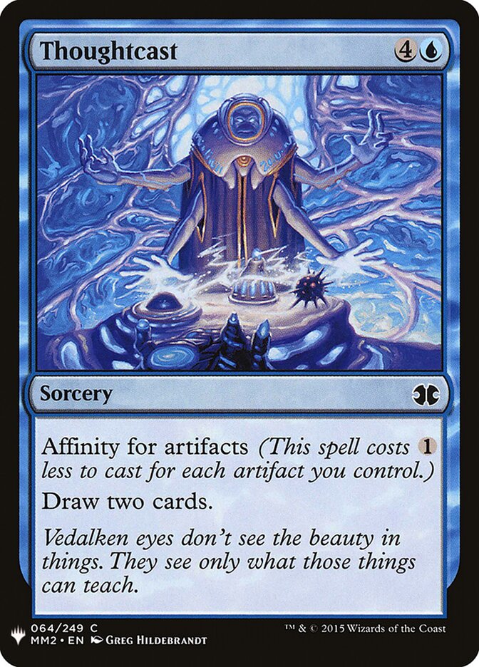 Conjurado por Pensamento / Thoughtcast - Magic: The Gathering - MoxLand