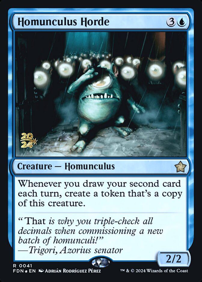 Homunculus Horde - Magic: The Gathering - MoxLand