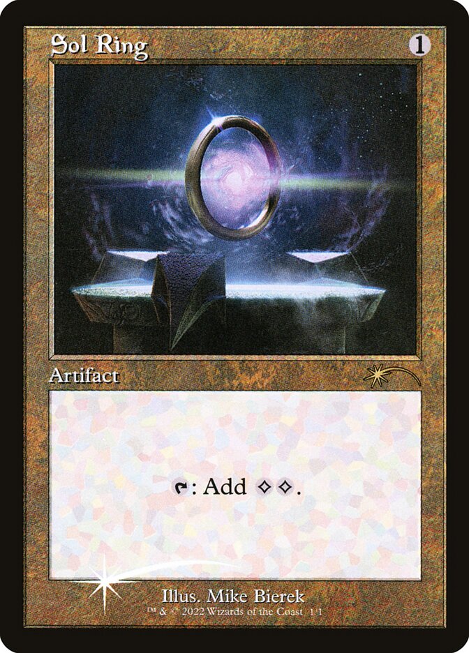 Anel Solar / Sol Ring - Magic: The Gathering - MoxLand